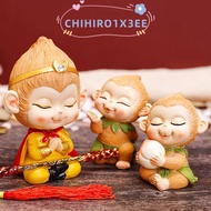 CHIHIRO1X3EE Monkey King Ornaments Model Toys Office Desk Resin Sculpture Decoration Statue Ornament