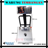 Benz Timbangan Tora Digital Platform Scale 100kg - Timbangan Duduk Elektrik 150 kg Nankai Bergaransi