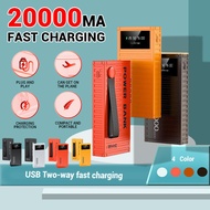NEW Design Container Power Bank 20000mAh Charging Cable Large Capacity Battery 2.1A Fast Charging Po