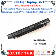 [Pin zin] Pin laptop ASUS GL552 GL552V GL552VW GL552VX GL552VXM GL552J GL552JX A41N1424-48Wh
