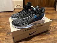 全新品 SABRINA 1 EP 黑 籃球鞋 女籃球鞋 24公分