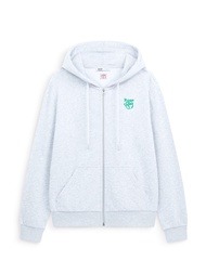 AIIZ (เอ ทู แซด) - AIIZ เสื้อฮู้ดผู้หญิงแบบซิปผ้าเฟรนช์เทอร์รี่ย์ AIIZ Womens Rose Zipper Hoodie