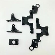 3Racing SAK-D509 Sakura D5S Rear Bulkhead Set Black