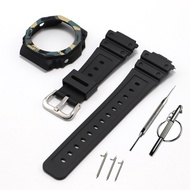 Silicone Watch Strap and case compatible For GA2100 GA2110  Rubber Case Bezel Quality And Replacemen