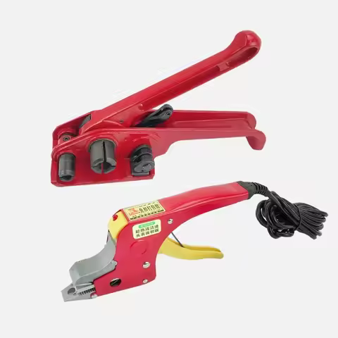 Electric Strapping Welding Tool Kit, Manual PP Webbing Packing Machine for Carton Seal / Packing / P