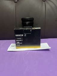 完美無瑕 全套有盒 香港行貨 Nikon Z 26 26mm F2.8 Z5 Z6 Z7