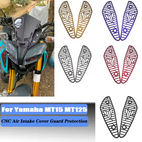 Motorcycle Accessories CNC Air Intake Cover Guard Protection For Yamaha mt125 MT-125 MT 125 15 2020 