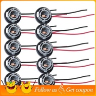 P21W 10X 1156 382 BA15S Lamp Holder Adapter Car Light Base Auto Led Lights Bulb Socket Connector