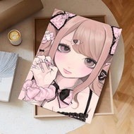 Gyaru Subculture Girls ANIME Poster Self-adhesive Wall Mural Art Waterproof Sticker For Bar Room Dec