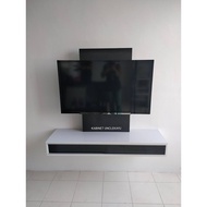 Wall mount modern hanging floating tv cabinet / kabinet tv moden gantung 3100221131