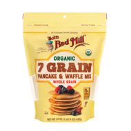 บ็อบส์เรดมิล แป้งแพนเค้กและวาฟเฟิล  ออร์แกนิก จากธัญพืชโฮลเกรน 7 ชนิด - Organic 7 Whole Grains Panca