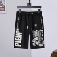 Summer New Products PHILIPP PLEIN Shorts Beach Pants Casual Shorts Slim-fit Fashion Printed High Qua