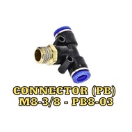 CONNECTOR (PB) M8-3/8 - PB8-03