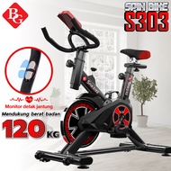 HTD Sport Spin Bike Sepeda Statis Fitness Cardio Alat Olahraga