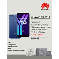 HUAWEI Y6 2018 [2GB+16GB] M'Sia Set