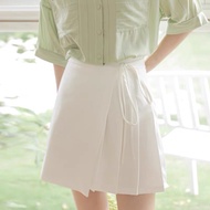 Chân váy bigsize 60Kg-95kg kiểu xếp ly vạt chéo có quần bảo hộ