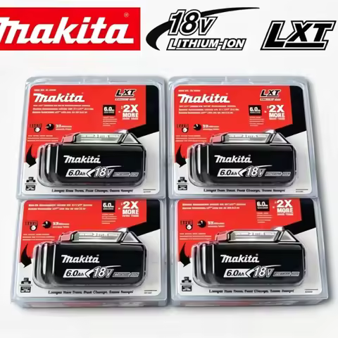 100% Original Quality Makita 18V Lithium Battery BL1850B BL1860B Matching DC18RC Charger For DDF485Z