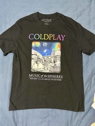 Coldplay Music of the Spheres World Tour Hong Kong 2025 Cotton T-Shirt