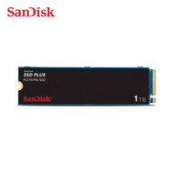 SanDisk SSD Plus 1TB M.2 2280 PCIe Gen3x4 SSD/讀:3200M/寫:2500M/TLC/三年保