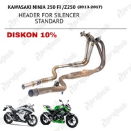 Pipe Neck Header for Standard Exhaust / Slip on Kawasaki Ninja 250 Fi / Z250 Fi