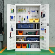 ST/💖Tester Workshop Heavy-Duty Tool Cabinet Hardware Locker Parts Cabinet with Hanging Board Multi-Functional Steel Iron