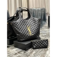 Ysl Bag Walking Supermodel Icare Maxi Saint Laurent Triangle Bag Favorite Child-Mother Bag Lambskin 