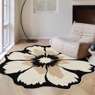 Flower Carpet Floor Mat Environmentally Friendly Carpet Floor Mat Plush Thickened Living Room Carpet