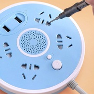 Smart Bluetooth Speaker Socket Creative Multifunctional USB Porous Music Home Office Power Strip