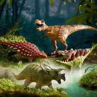 [Childlike] [Self-Sales] Jurassic Soft Rubber Big Dinosaur Toy Boy Tyrannosaurus Triceratops Ankylos