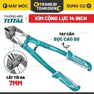 TOTAL THT 14 inch force pliers113146 Cut up to 7mm, length 350mm with rubber handle