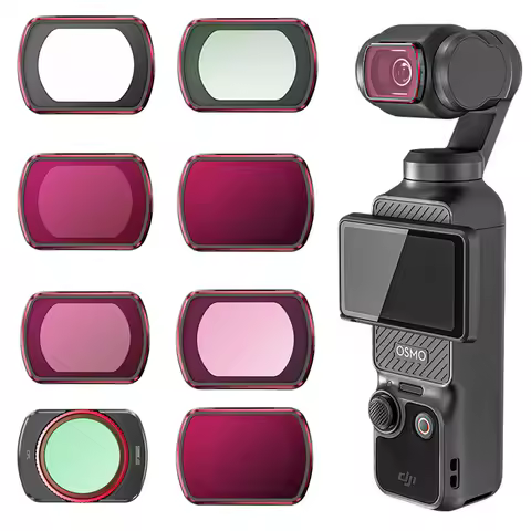 STARTRC ND Filter Set For DJI Pocket 4 Camera Lens Filter CPL UV ND8 ND16 ND32 ND64 ND256 Star Filte