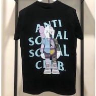 เสื้อยืดผ้าฝ้าย Street Fashion สําหรับผู้หญิงพร้อมเสื้อคอกลมแขนสั้นลาย Peach Blossom ดั้งเดิมสําหรับ