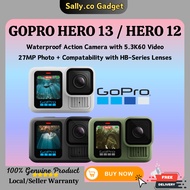 [BrandNew]GoPro Hero 13/Hero 12/Hero 11/Hero 10/Hero 9 Black Waterproof Action Camera 100% Original