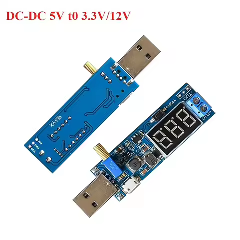 USB DC Boost Buck Converter DC-DC 5V To 3.3V/24V USB Boost Power Supply Module USB DC Converter 12V 