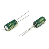 400V3.3UF 6x11mm Aluminum Electrolytic Capacitor 3.3uf400v 400v 3.3uf 400v3.3mf 3.3mf400v 400v3.3MFD