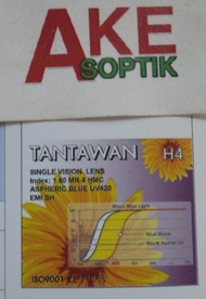 Akesoptik เลนส์แว่นตา บลูฮาร์ดมัลติโค๊ต ย่อบาง 1.60 เนื้อเหนียวMR8 UV420 สั่งได้ทุกค่าสายตา ส่งฟรี จ