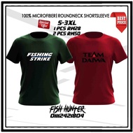 Team Daiwa\shimano T-shirt (microfiber T-shirt) Outdoor T-shirt (ready Stock)
