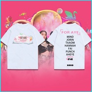 BH2 4EVE The 1st Concert-LINE UP Mind Jorin Taaom Hannah Fai Punch Aheye Cosplay cloth T-shirt Anime
