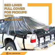 Waterproof Bed Liner Full Cover for Pickup Truck with Roll Bar Rollbar