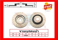 จานเบรค ยุโรป TRW รุ่น BENZ W166 ML250 CDI ปี 11-15 (โปรส่งฟรี) สินค้ารับประกัน6เดือน หรือ 20000กม.