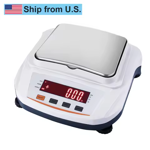 GOYOJO Lab Scale 5000g/2000g/0.01g High Precision Digital Scale Analytical Balance Electronic Scale 
