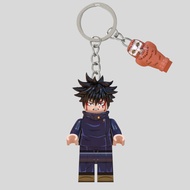 Megumi LEGO Keychain | Lego Megumi Keychain | Jujutsu Kaisen Series