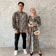 - RAISA COUPLE SET GREY DRESS - RAISA DRESS GREY LONG SLEEVE