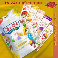 Zai Zai Duc Hanh jelly candy long bar 320g Zai Zai jelly mixed fruit flavor