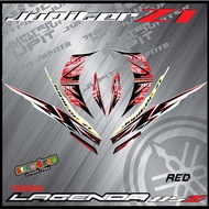 STRIPE MOTOR Yamaha Lagenda SRL 115 ZR/ SRL115 FI JUPITER MX 2013 ROBOT BODY STICKER