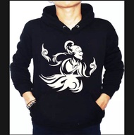 Hoodie jaket Switer wayang werkudoro po haryanto / bismania busmania