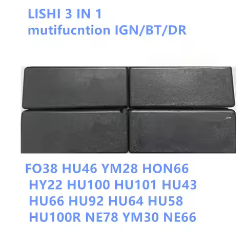 mutifucntion Ign/Dr/Bt LISHI 3 IN 1 TOOL NE78 YM30 NE66 FO38 HU46 YM28 HON66 HY22 HU100 HU101 HU43 H