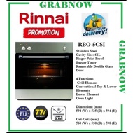 Rinnai RBO-5CSI Built-In Oven 4 Functions | Finger Print Proof | Local Warranty | Express Free Delivery