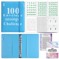 Cuốn sách thách thức tiết kiệm chất kết dính thách thức phong bì 100-Cuốn sách tiết kiệm tiền thú vị