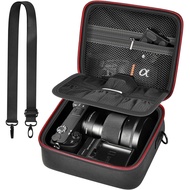 casmilee Camera Case for Sony Alpha ZV-E10 Alpha a6400/ a6700/ a6100/ a6000/ a6600/ a6500 Mirrorless